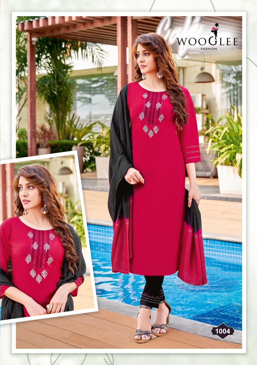 Wooglee Rangat Ethnic Wear Wholesale Readymade Salwar Suits Catalog